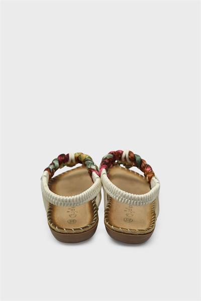 Guja Kız Çocuk Taş Detaylı Günlük Sandalet Beyaz BLG23Y157-6