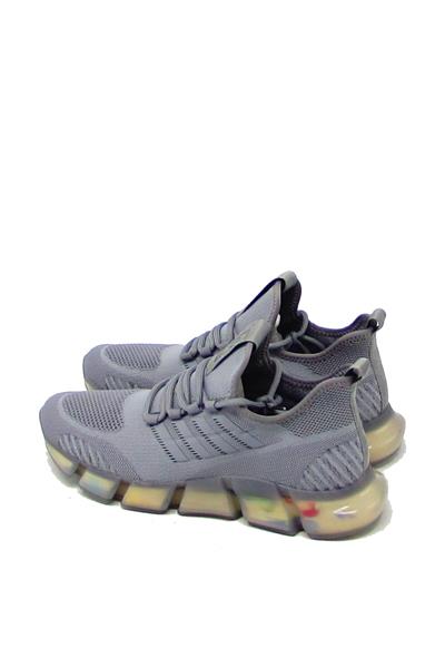 Guja Unisex Jel Taban Triko Spor Ayakkabı Gri BLG410-2