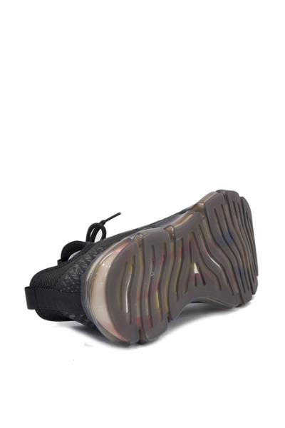 Guja Unisex Jel Taban Triko Spor Ayakkabı Siyah BLG410-2