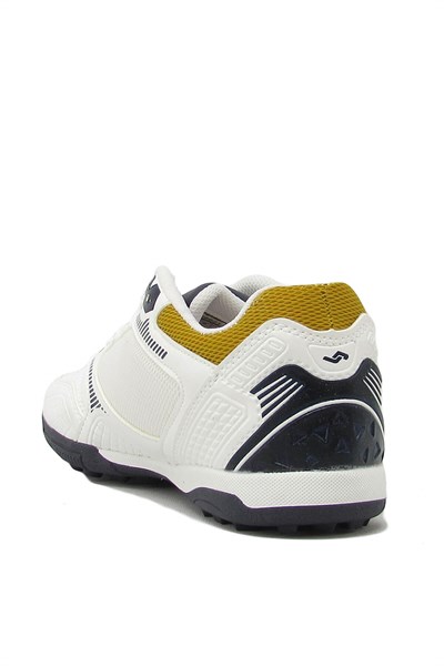 Jump Erkek Halısaha Spor Ayakkabısı Beyaz Lacivert JM26621-G