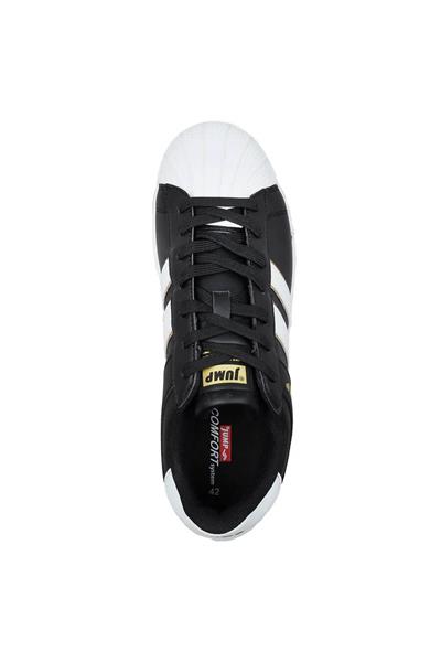 Jump Erkek Super Star Spor Ayakkabı Siyah Beyaz JM29055