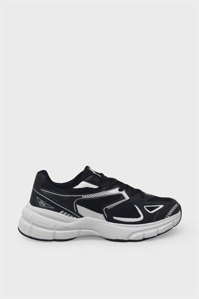 Jump Kadın Bağcıklı Spor Ayakkabı Siyah Beyaz JM28790