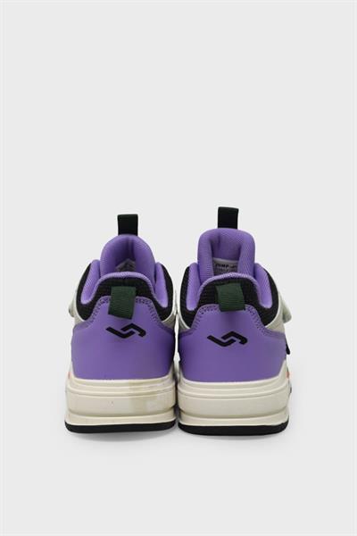 Jump Unisex Çocuk Jordan Spor Ayakkabı Siyah Mor JM31093