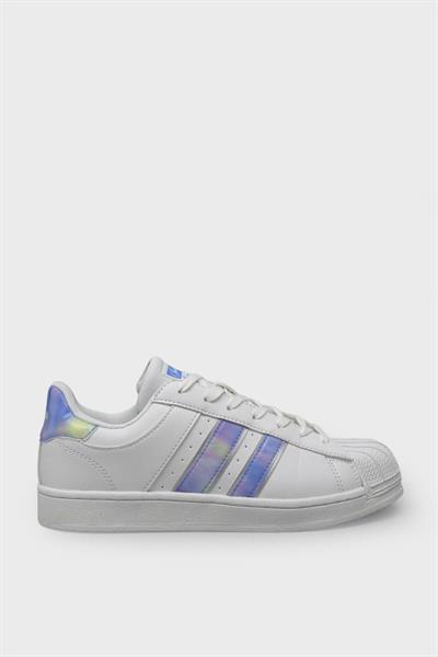 Jump Unisex Super Star Spor Ayakkabı Beyaz Hologram JM29055