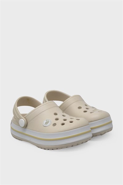 Kanuga Çocuk Crocsstyle Terlik Ekru MYS214
