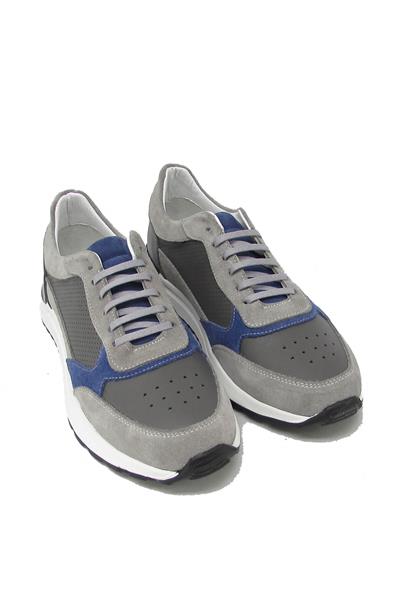 Kanuga Erkek Bağcıklı Casual Ayakkabı Gri Mavi CNR1520-1