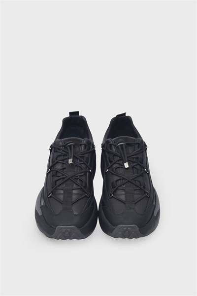 Kanuga Erkek Casual Deri Ayakkabı Siyah MRCM24208