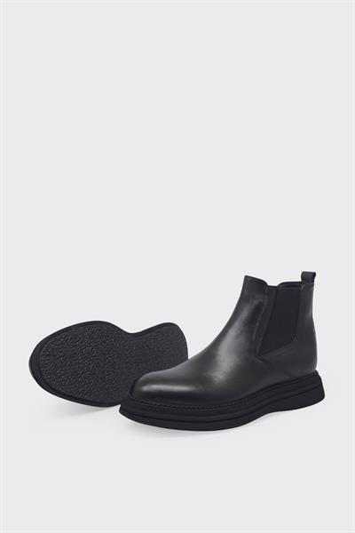 Kanuga Erkek Casual Deri Bot Siyah K-FSC3160