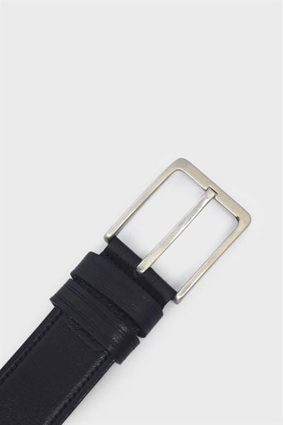 Kanuga Erkek Deri Kemer Siyah YSMN03