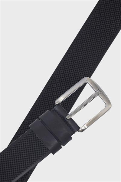 Kanuga Erkek Deri Kemer Siyah YSMN07