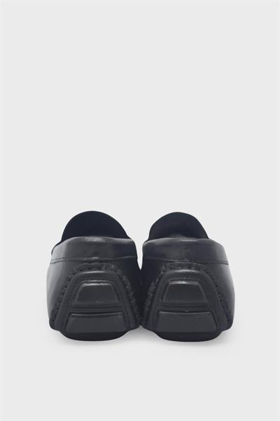 Kanuga Erkek Deri Loafer Ayakkabı Flotter Siyah K-FSC8724