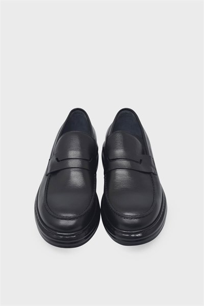 Kanuga Erkek Deri Loafer Siyah K-FSC3293