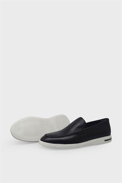 Kanuga Erkek Deri Loafer Siyah K-FSC3294