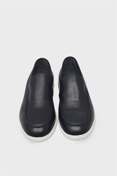 Kanuga Erkek Deri Loafer Siyah K-FSC3294