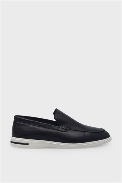 Kanuga Erkek Deri Loafer Siyah K-FSC3294