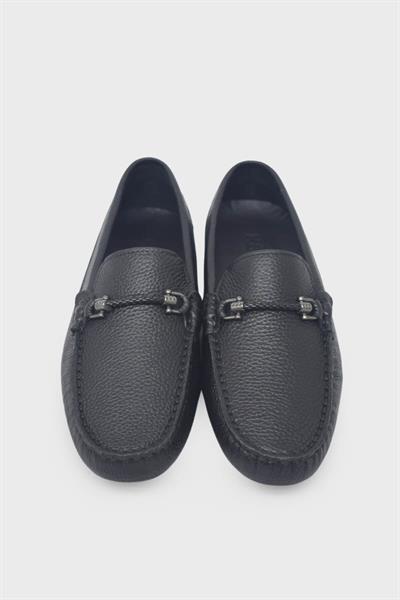 Kanuga Erkek Deri Loafer Siyah K-FSC8724
