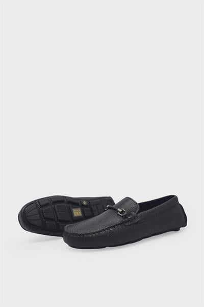 Kanuga Erkek Deri Loafer Siyah K-FSC8724