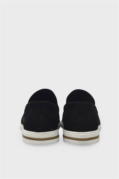 Kanuga Erkek Deri Loafer Süet Kahve K-FSC3294