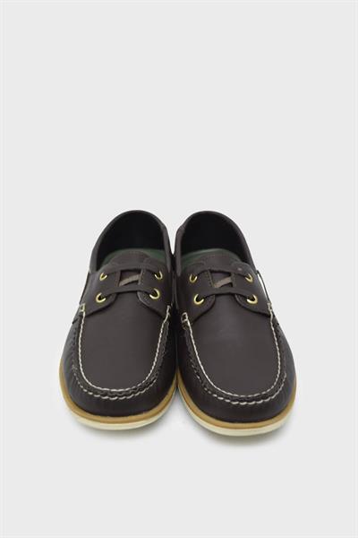 Kanuga Erkek Günlük Timberland Deri Ayakkabı Kahve KVZL2201