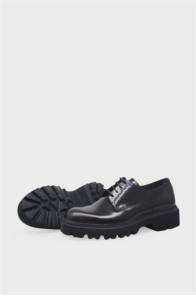 Kanuga Erkek Loafer Deri Ayakkabı Kahve Açma K-FSC3283