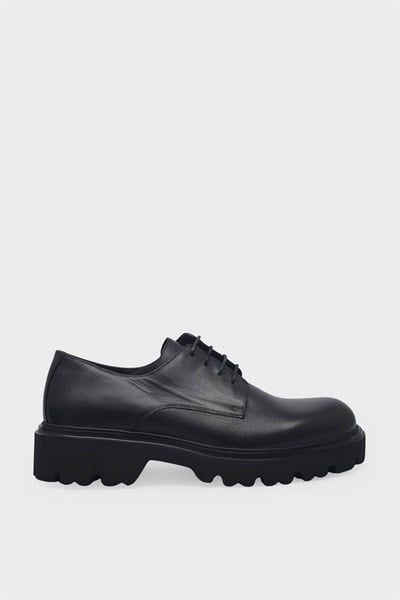 Kanuga Erkek Loafer Deri Ayakkabı Siyah K-FSC3283