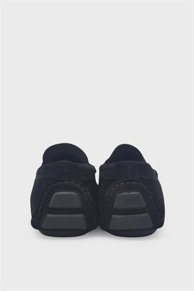 Kanuga Erkek Süet Deri Loafer Siyah K-FSC8724
