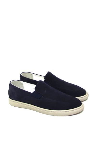 Kanuga Erkek Yazlık Casual Ayakkabı Süet Lacivert CNR152
