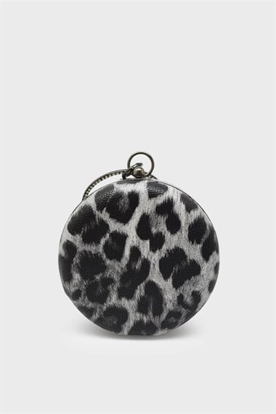 Kanuga Kadın Abiye Çanta Leopar SHN010