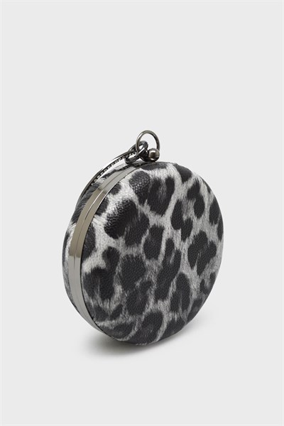 Kanuga Kadın Abiye Çanta Leopar SHN010