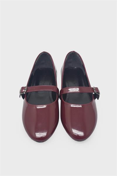 Kanuga Kadın Babet Bordo Rugan LPA501