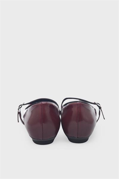 Kanuga Kadın Babet Bordo Rugan LPA501