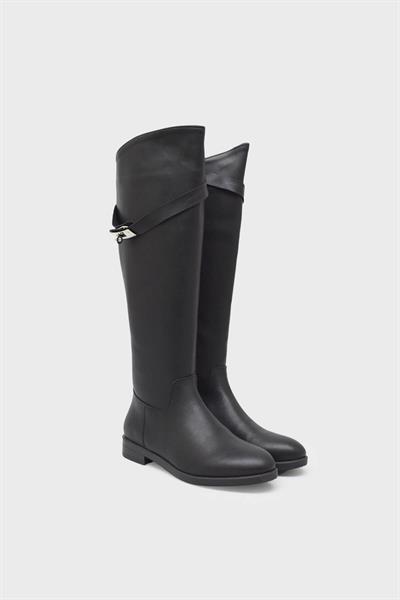 Kanuga Kadın Casual Çizme Siyah RSL-2434