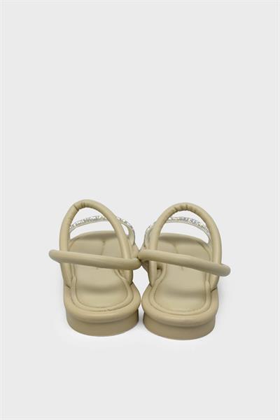 Kanuga Kadın Casual Sandalet Bej RSL2209