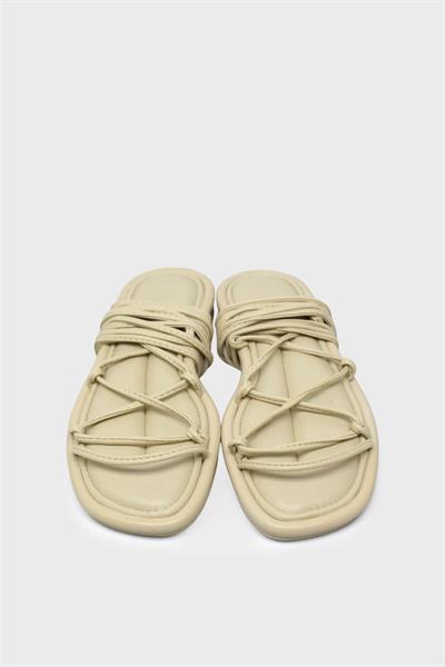 Kanuga Kadın Casual Sandalet Bej RSL2211