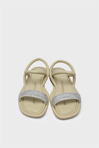 Kanuga Kadın Casual Sandalet Bej RSL2209