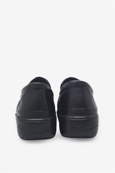 Kanuga Kadın Comfort Deri Ayakkabı Siyah EVD2665