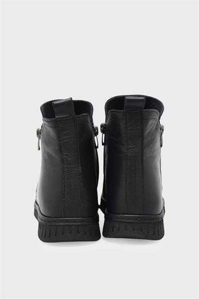 Kanuga Kadın Comfort Deri Bot Siyah VOG-23663