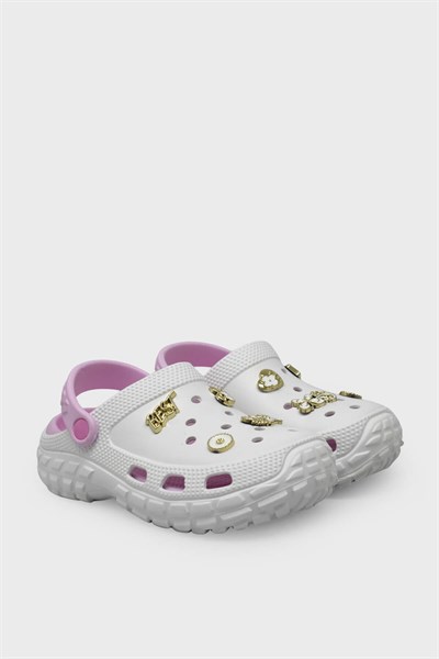 Kanuga Kadın Crocsstyle Terlik Beyaz MYS960