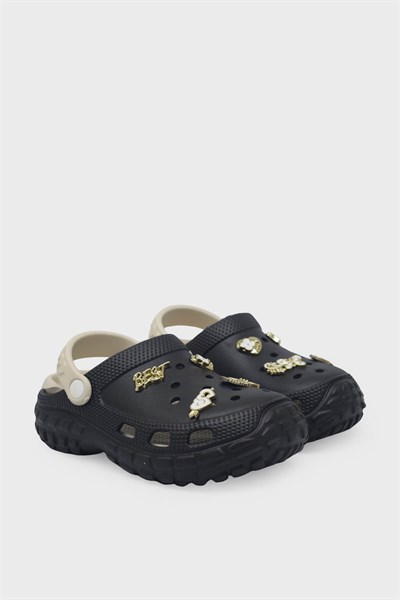 Kanuga Kadın Crocsstyle Terlik Siyah MYS960