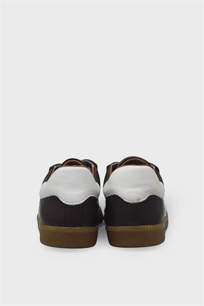 Kanuga Kadın Deri Sneaker Kahve AYK1983