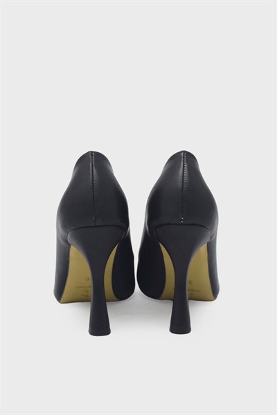 Kanuga Kadın Kadeh Topuk Stiletto Ayakkabı Siyah LPA1302