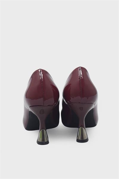 Kanuga Kadın Kadeh Topuk Stiletto Bordo LPA1110-1