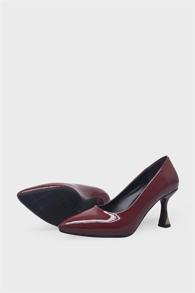 Kanuga Kadın Kadeh Topuk Stiletto Bordo LPA1110-1