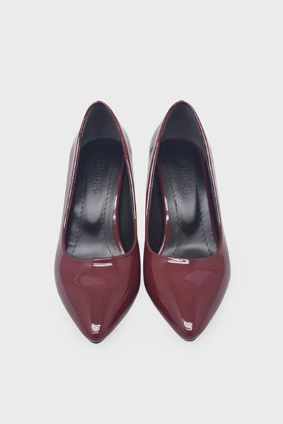 Kanuga Kadın Kadeh Topuk Stiletto Bordo LPA1110-1