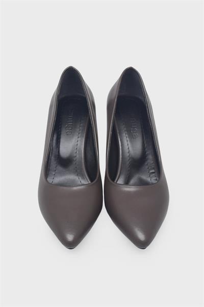Kanuga Kadın Kadeh Topuk Stiletto Kahverengi LPA1110-1