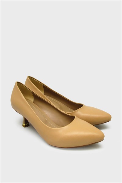 Kanuga Kadın Kadeh Topuk Stiletto Nut LPA910-1