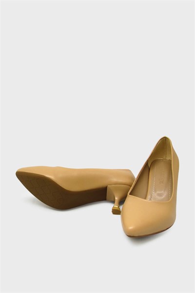 Kanuga Kadın Kadeh Topuk Stiletto Nut LPA910-1