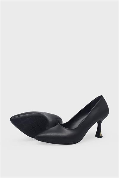 Kanuga Kadın Kadeh Topuk Stiletto Siyah LPA1110-1