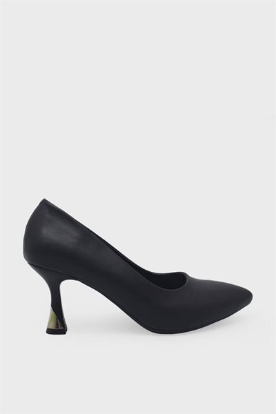 Kanuga Kadın Kadeh Topuk Stiletto Siyah LPA1110-1
