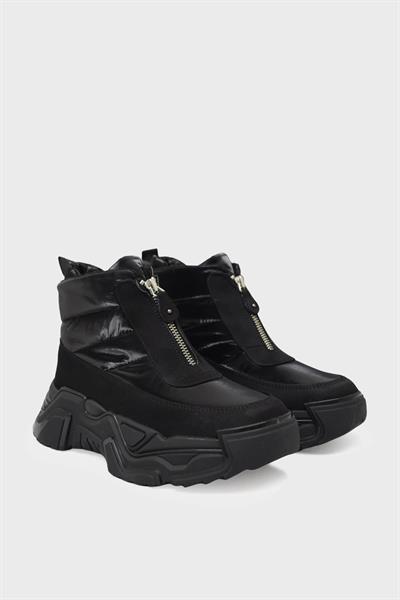 Kanuga Kadın Kar Botu Siyah SMS8057